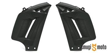 Osłona chłodnicy TNT, czarna nielakierowana, Peugeot Speedfight II (prawa / lewa)