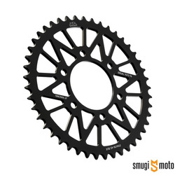 Zębatka tylna JT [520], aluminiowa, czarna, Kawasaki EN, ER-6F, ER-6N, EX, KLE, KXT, Z, ZR, ZX-6R, ZX-6RR, ZX-7RR, ZXR 250-800 1984-2020 (różne rozmiary)