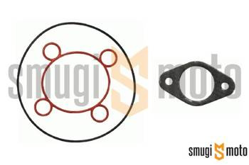 Uszczelki cylindra Power Force 50cc, z głowicą pięciokątną, Gilera / Piaggio LC