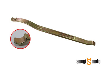 Łyżka do opon Wrench Head, stalowa, wygięta ze stopką 350mm