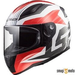 Kask LS2 FF353 Rapid Grid White Red (różne rozmiary)