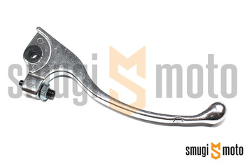 Dźwignia hamulca przedniego Mokix, srebrna, Rieju RRX / SMX / MRT 50cc (AJP)