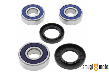 Łożyska koła tylnego z uszczelniaczami All Balls, Honda CB / CBF / CBR / CRF 600-1000