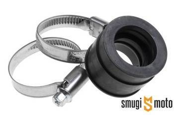 Króciec gumowy, gaźnik - króciec Jasil / Top Racing, Gilera / Piaggio