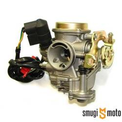 Gaźnik kompletny Power Force, GY6 4T KUN-FU 50 CCM 139QMB