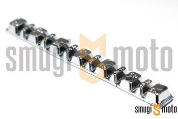 Ciężarek do wyważania Hofmann chromowany, klejony ołowiany do felg aluminiowych (7x5g + 6x2,5g)