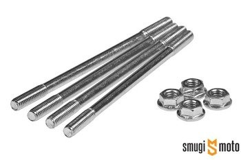 Szpilki cylindra z nakrętkami głowicy Tec, Gilera LC / Piaggio LC / Minarelli stojące