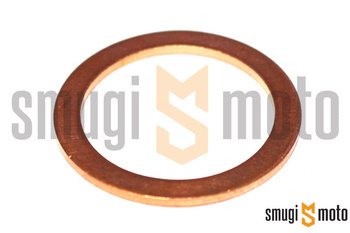 Uszczelka wydechu Athena, pierścień (23x30x1,5mm), Aprilia SXR 50-160 / SR Motard 125, Derbi, Piaggio, Vespa 125-200