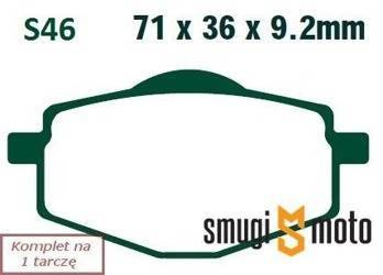 Klocki hamulcowe Vicma S46