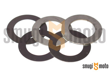 Podkładki dystansowe 15,1x24mm, 5szt różne grubości