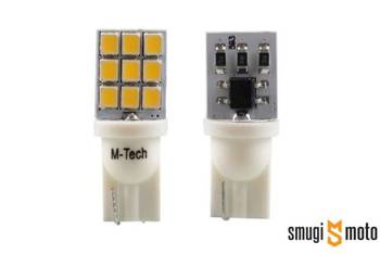 Żarówki M-Tech T10 W5W LED12V 1,3W, biała, rodzaj gniazda W2,1X9,5D, dla pojazdów bez CAN-Bus (2 szt)