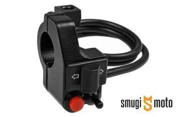 Przełącznik kierunkowskazów Eco, uniwersalny, czarny