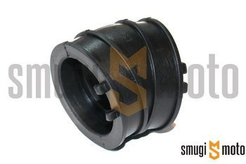 Króciec / łącznik gumowy, gaźnik - króciec, Derbi GPR / Mulhacen / Senda R/SM / Terra 125 4T