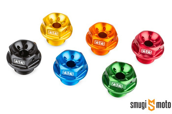 Korek / śruba wlewu oleju Stage6, (M14x1,5) Minarelli leżące / stojące (różne kolory)