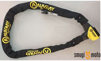 Łańcuch z zamkiem Auvray RBL100 - długość 100cm, średnica 7mm