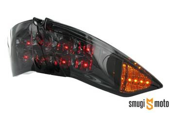Lampa STR8 LED Black Line z kierunkowskazami, Peugeot Jetforce (E)
