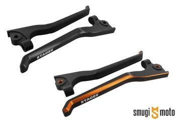 Dźwignie hamulców Stage6 SSP CNC Dual, Peugeot Jetforce (różne kolory) - WYCOFANY Z PRODUKCJI