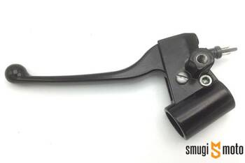 Mocowanie dźwigni hamulca lewe Mokix, z dźwignią i czujnikiem, Piaggio Free / NRG / ZIP 50-100