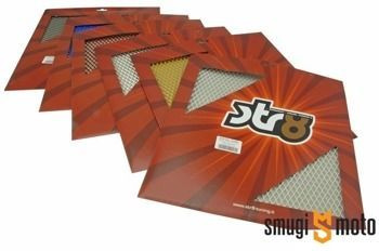 Siatka aluminiowa STR8, średnie otwory, 30x30cm (różne kolory)