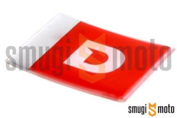 Naklejka czachy przedniej "D", Derbi Bulevard 50-150 '08-14