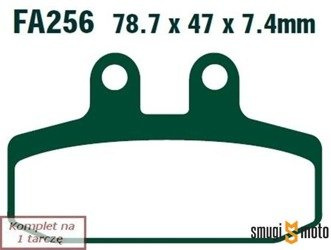 Klocki hamulcowe EBC S19 Organic Kevlar