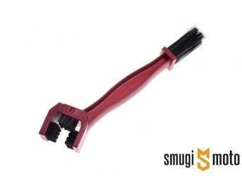 Szczotka do czyszczenia łańcucha Leoshi, czerwona