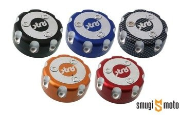 Korek wlewu paliwa STR8, aluminiowy, Derbi Senda (różne kolory)