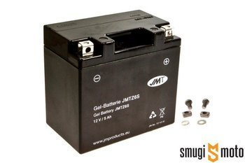 Akumulator żelowy JMT YTZ6S 5Ah (np. Honda CBR 125) + kaucja za stary akumulator