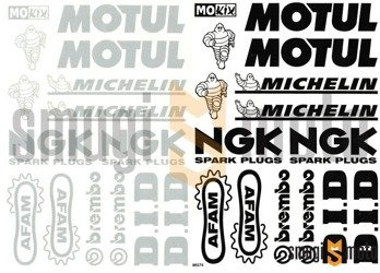 Naklejki Mokix Sponsor Kit (różne kolory)