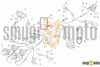 Moduł zapłonowy CDI, Rieju RS3 50