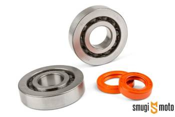 Łożyska wału i uszczelniacze Stage6 R/T Metal C4, Peugeot stojący -2004 (nie Euro2)