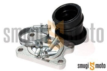 Króciec ssący Polini Evolution 360°, 30mm przelot / 35mm mocowanie, Aprilia / Derbi / Minarelli AM