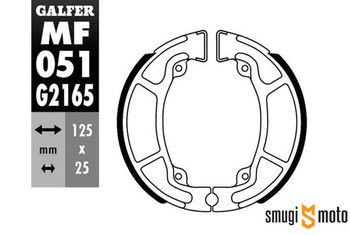 Szczęki hamulcowe Galfer T52 (np. Honda PCX 125)