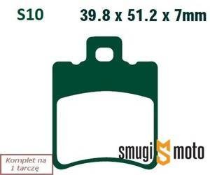 Klocki hamulcowe skuterowe EBC S10 Organic