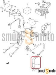 Fajka świecy zapłonowej, Suzuki LS 650 Savage, DR 600/650, VX 800, GN/GZ 250, AN 250/400...