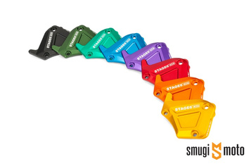 Osłona / pokrywa pompy oleju Stage6 R/T, aluminiowa, Derbi D50B - turkusowa