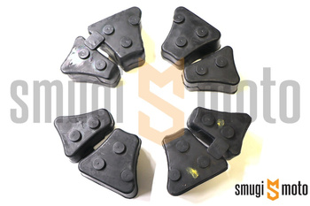 Gumy zabieraka zębatki tylnej JMP, Yamaha XV 125-250 Virago / XT 00-660 / XTR 660 / XTX 660 / MT03