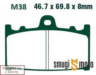 Klocki hamulcowe EBC M38 Organic Kevlar