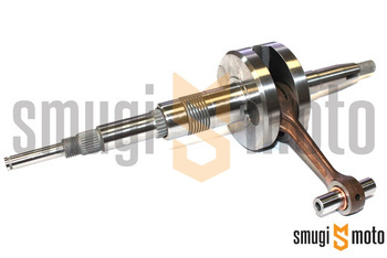 Wał korbowy Malossi MHR, Morini AC, łożyskowany w pokrywie, Benelli 491, Derbi Vamos, Italjet Formula, Suzuki Adress / Sepia / AP / Suzzy