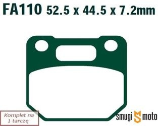 Klocki hamulcowe EBC Organic Kevlar