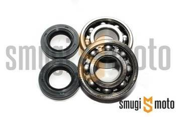 Łożyska wału i uszczelniacze SMG Racing Metal, Derbi EBS / D50B0 (SKF + Corteco)