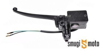 Pompa hamulcowa lewa WM kompletna, skuterowa, pod lusterko M10