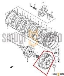 Kosz sprzęgła, Suzuki RM-Z 250 '10-19