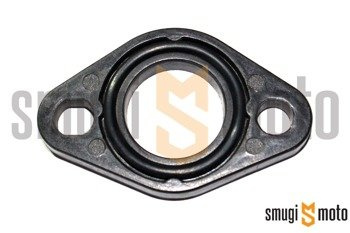 Dystans gaźnika (podkładka ebotnitowa) Mokix z uszczelką, Peugeot stojący