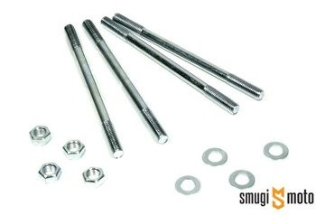 Szpilki cylindra z nakrętkami i podkładkami, Minarelli leżące