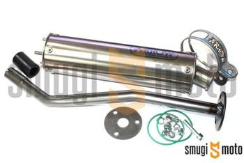 Końcówka wydechu / tłumik Arrow Enduro Titanium, Derbi Senda 2000, DRD / Gilera RCR, SMT (E)