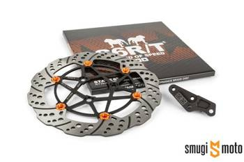 Tarcza hamulcowa Stage6 R/T Oversize MKII 280mm, przednia, pływająca, z adapterem, MBK Nitro / Yamaha Aerox