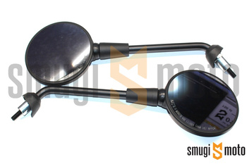 Lusterko, czarne, Vespa GTS "Racing 60's" 125-300 '16-22 (prawe / lewe)