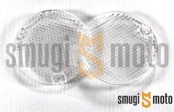 Klosze lamp tylnych TNT, białe, Aprilia SR '97-03