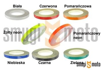 Taśma (paski) na felgi / koła STR8 7mm x 9000mm (różne kolory)